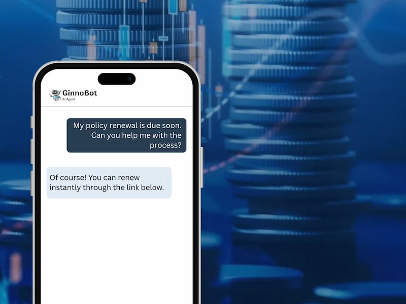 Finance business using Ginnobot AI assistant